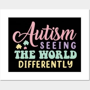 Autism seeing the world differently Posters and Art